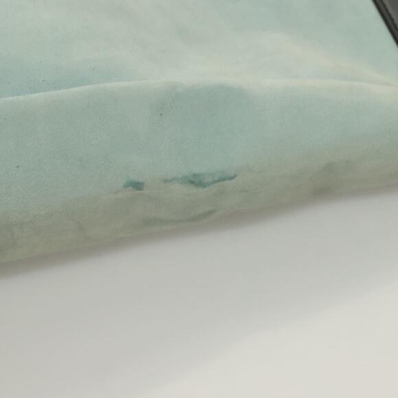 GUCCI Hand Bag Suede Light Blue Black 002 002 - Picture 5 of 16